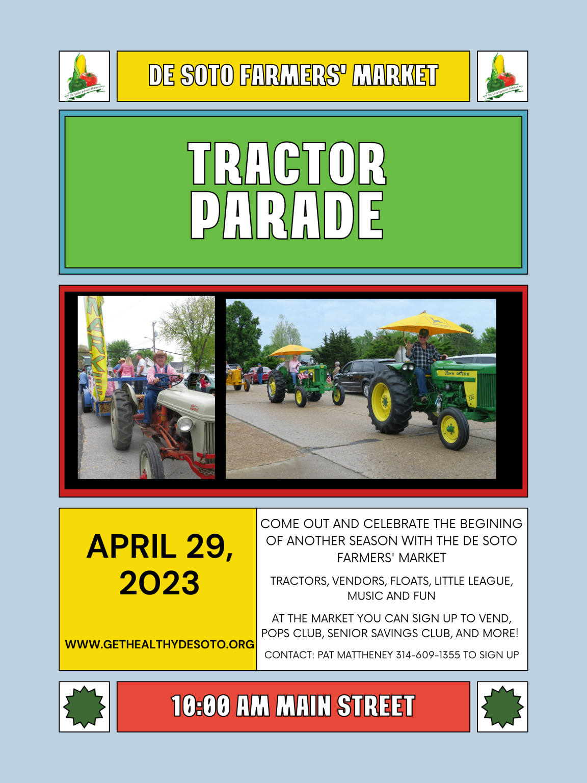Tractor Parade April 29, 2023