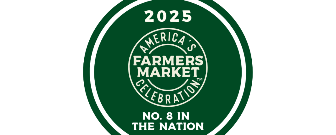 Nationally Recognized Farmer’s Market!